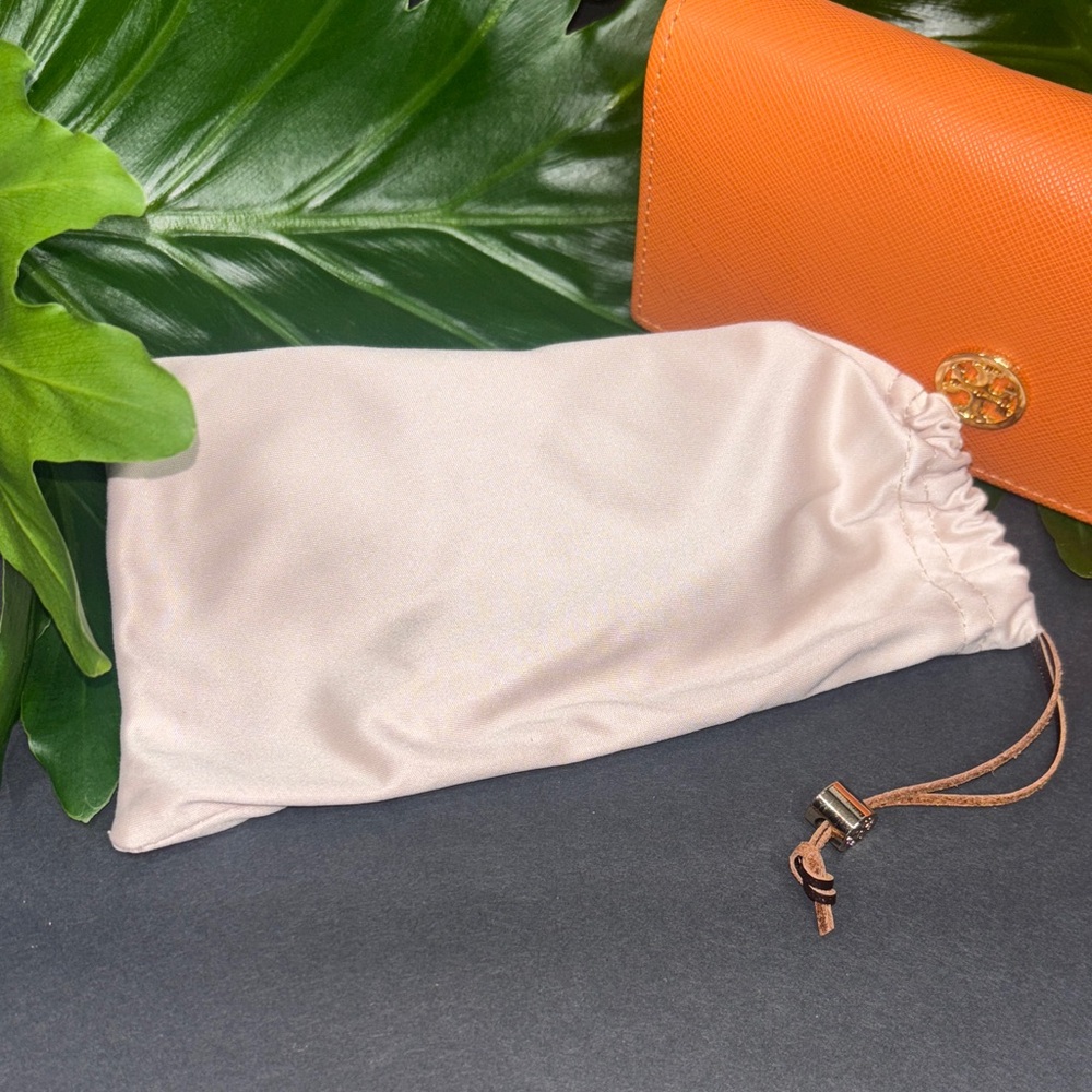 Tory Burch Orange Sunglasses Case - Picture 11 of 16
